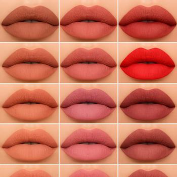 انواع رژ لب با رنگبندی _ شاین و مات